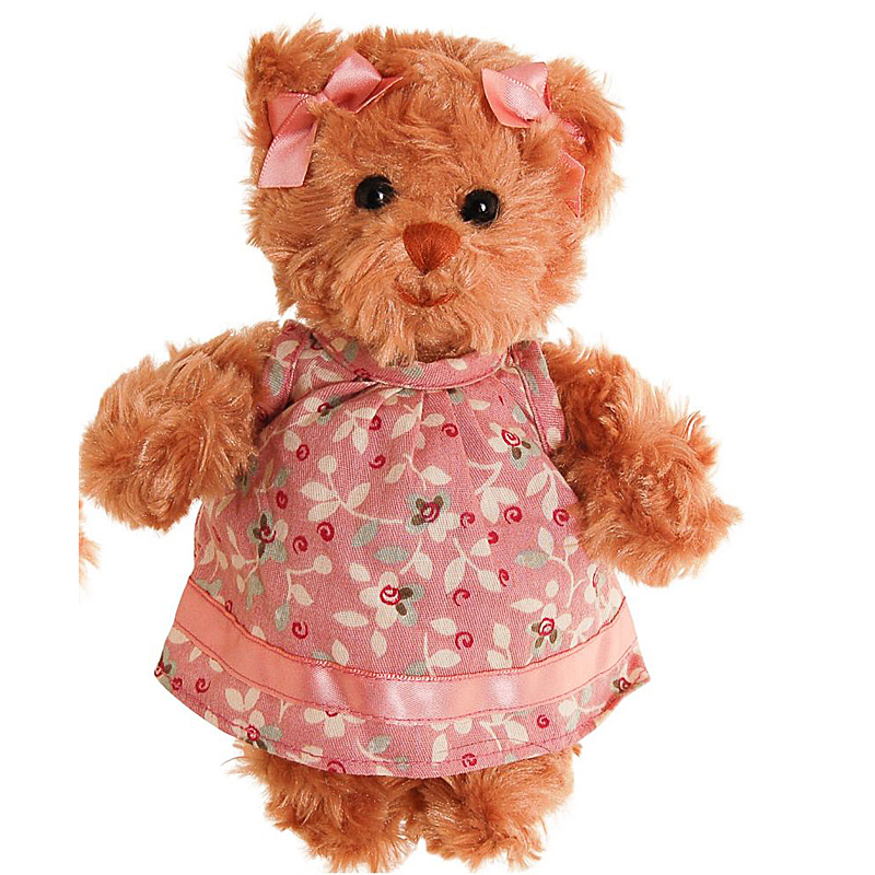 Bukowski - Plyšový medvěd Little Hedvig v růžových šatech