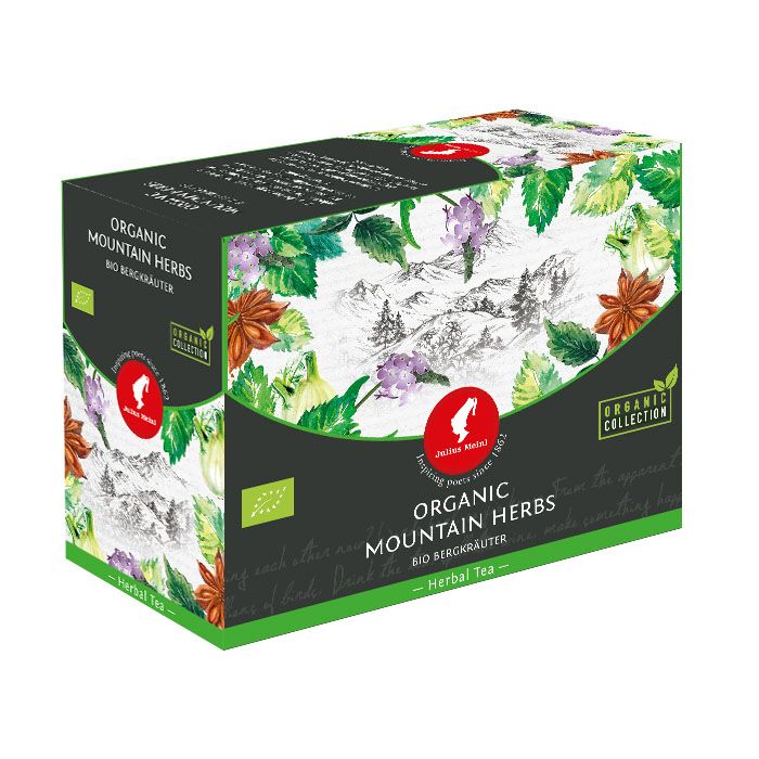 Julius Meinl - Čaj Big Bags Bio Mountain Herbs 20 x 3 g