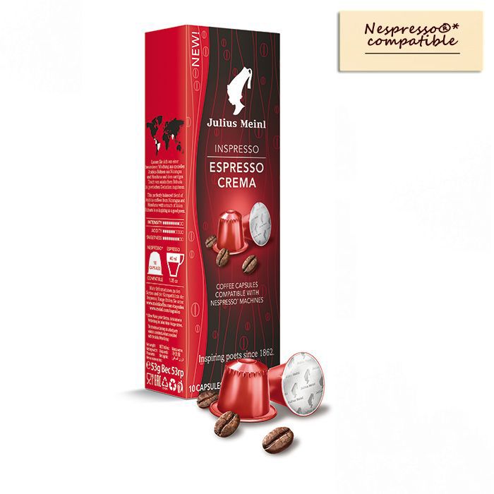 Julius Meinl - Kávové kapsle Inspresso Espresso Crema - staré