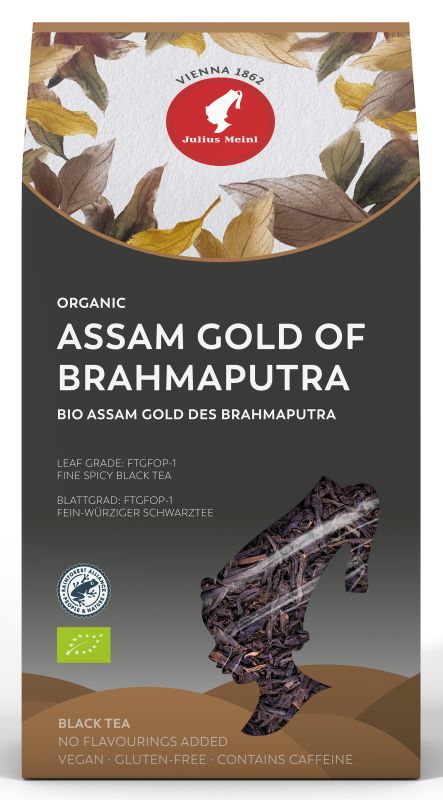 Julius Meinl - Čaj sypaný Leaf Tea Bio RFA Assam Gold of Brahmaputra 250g