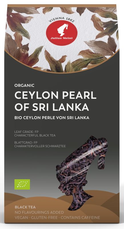 Julius Meinl - Čaj sypaný Leaf Tea Bio Ceylon Pearl of Sri Lanka 200g