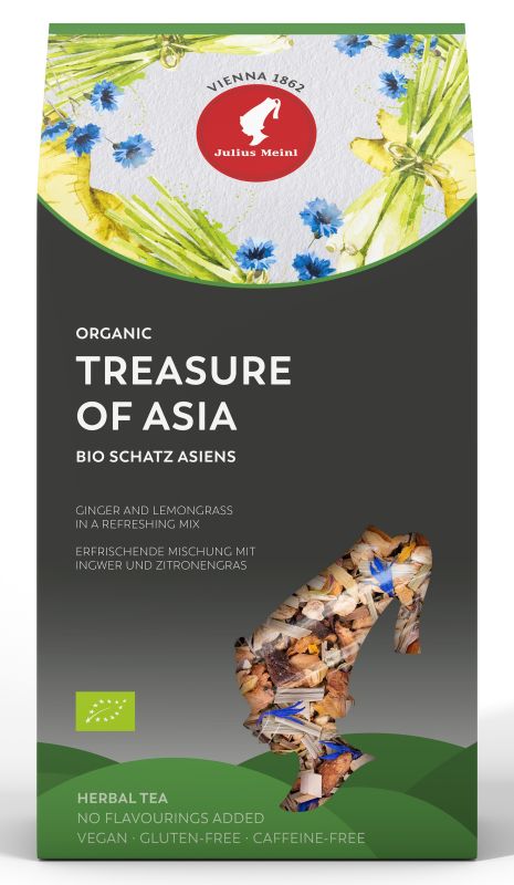 Julius Meinl - Čaj sypaný Leaf Tea Bio Treasure of Asia 250g