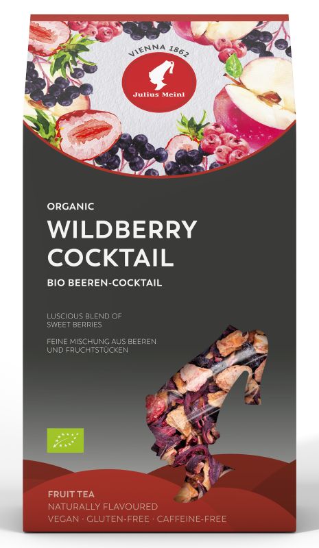 Julius Meinl - Čaj sypaný Leaf Tea Bio Wildberry Coctail 250g
